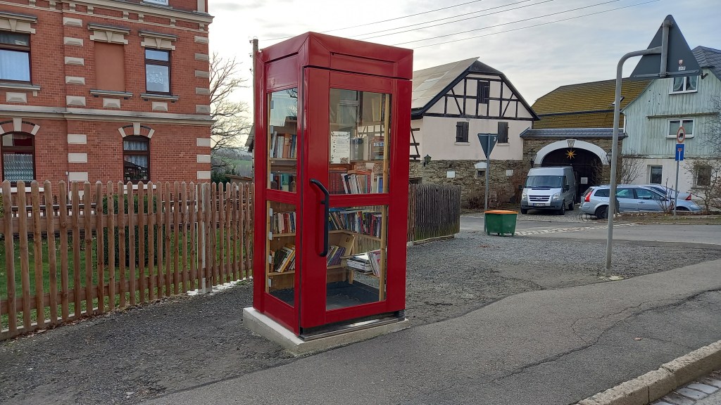 Coole Sache: Telefonzelle als&nbsp;Mini-Bibliothek