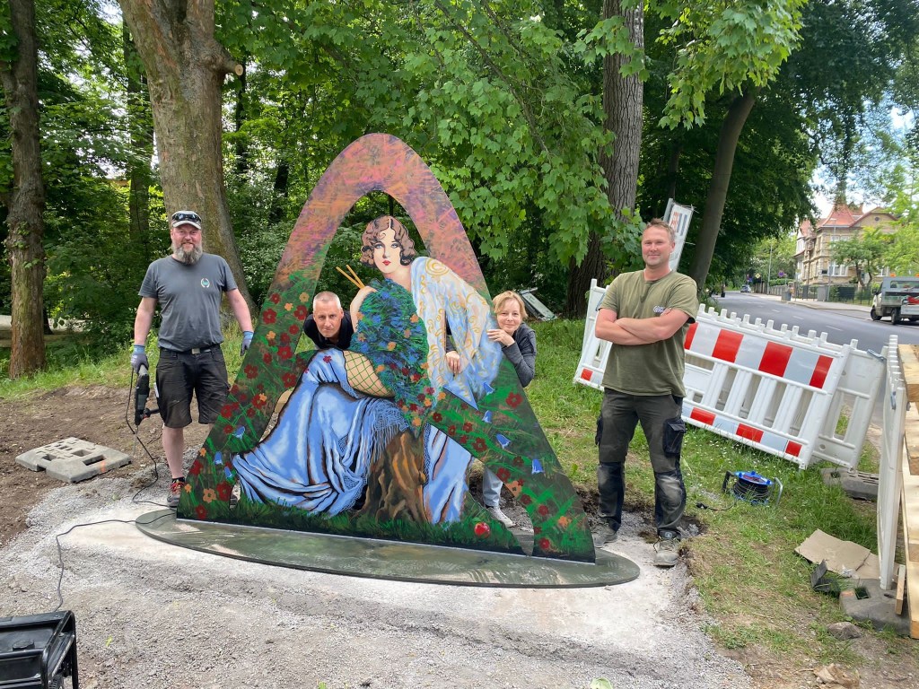 Die „Dame mit Hund“ ist in Apolda&nbsp;zurück