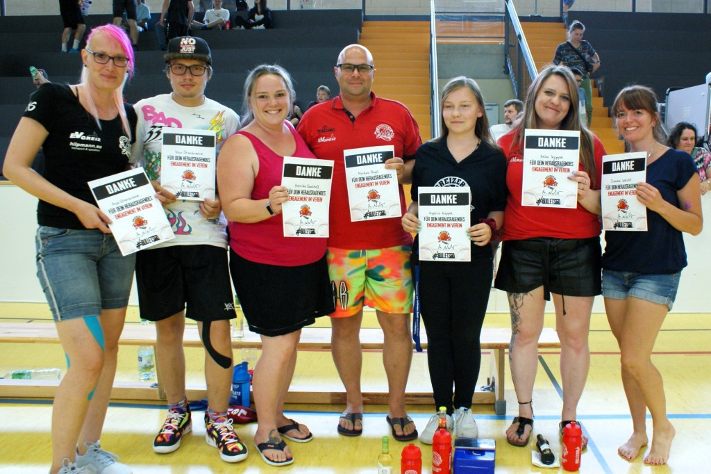 Auszeichnungen und Ehrungen beim Familienfest der Greizer&nbsp;Bullets