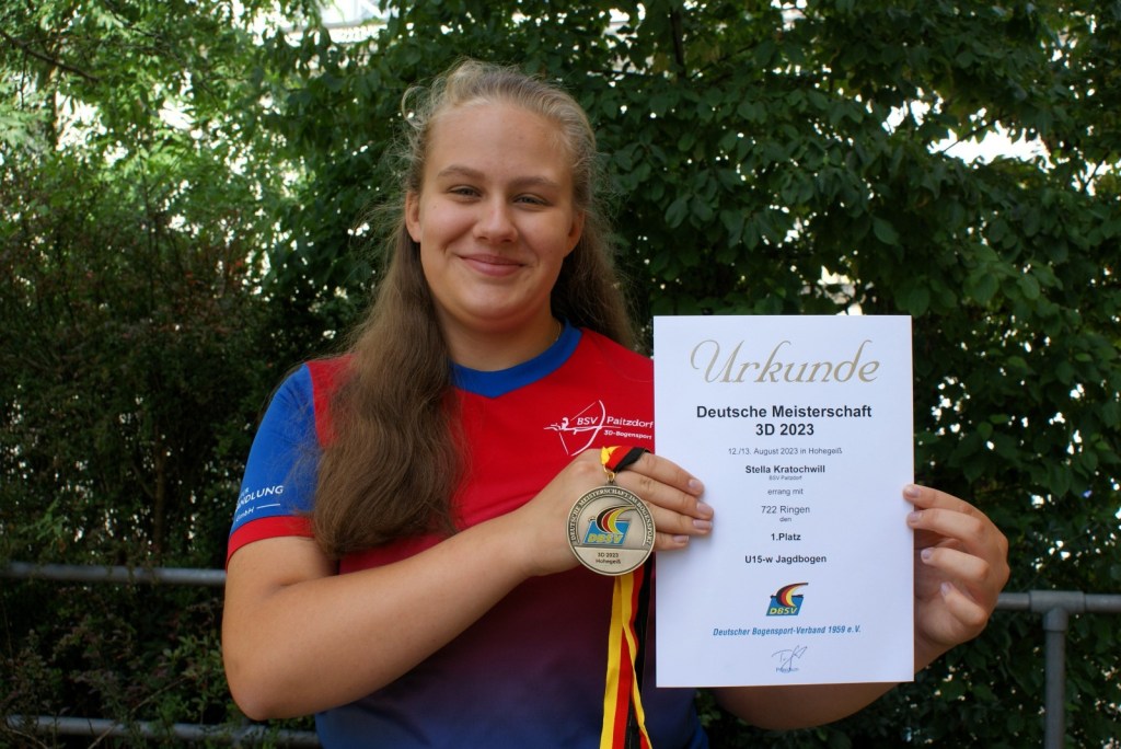 Greizer Bogenschützin zum vierten Mal Deutsche&nbsp;Meisterin