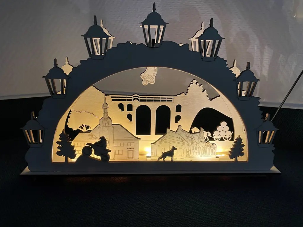 Schwibbogen mit Apoldaer&nbsp;Motiven