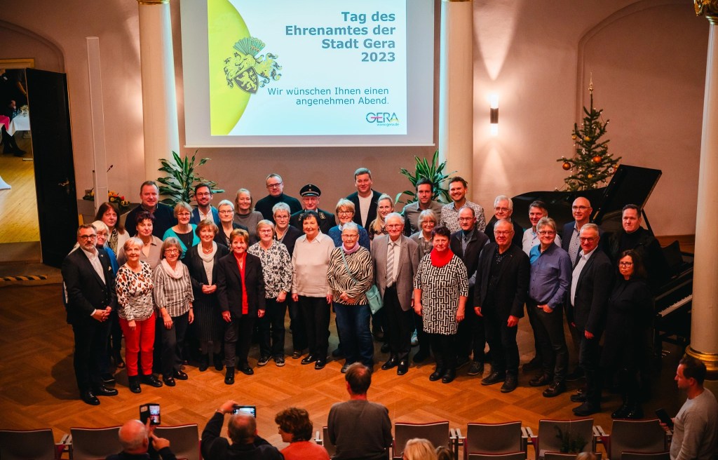 41 Geraer für ehrenamtliches Engagement&nbsp;ausgezeichnet
