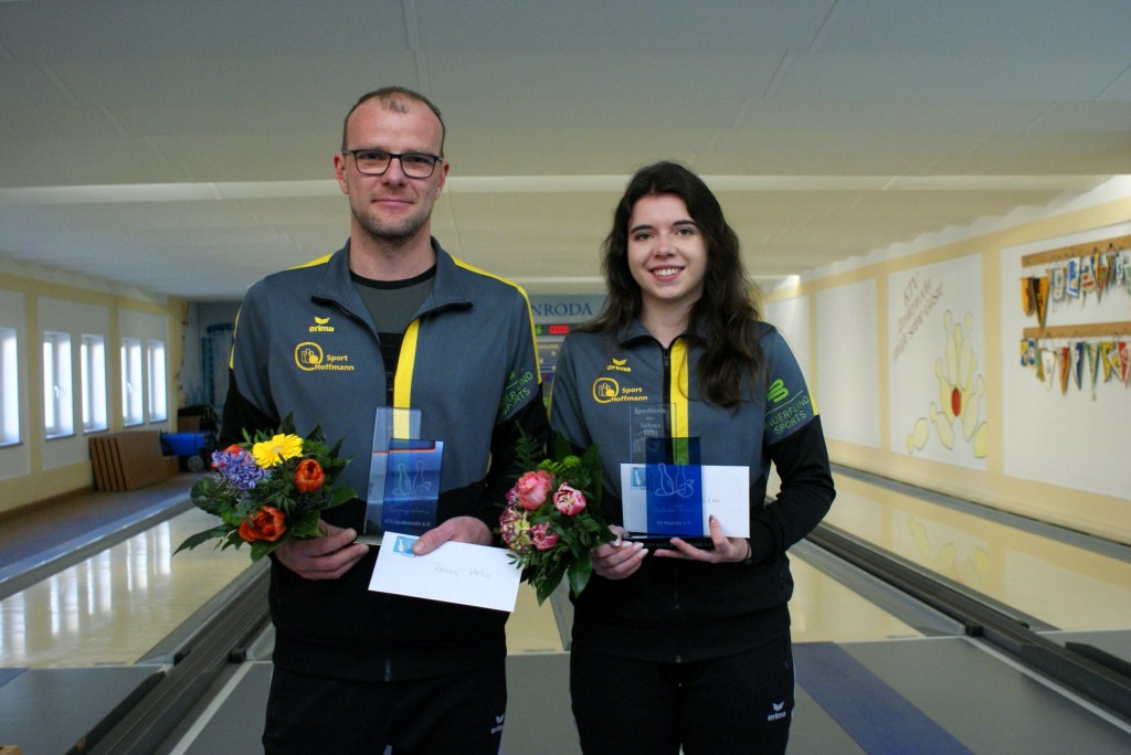 Pöllwitzer sind „Thüringer Keglerin und Trainer des Jahres&nbsp;2023“