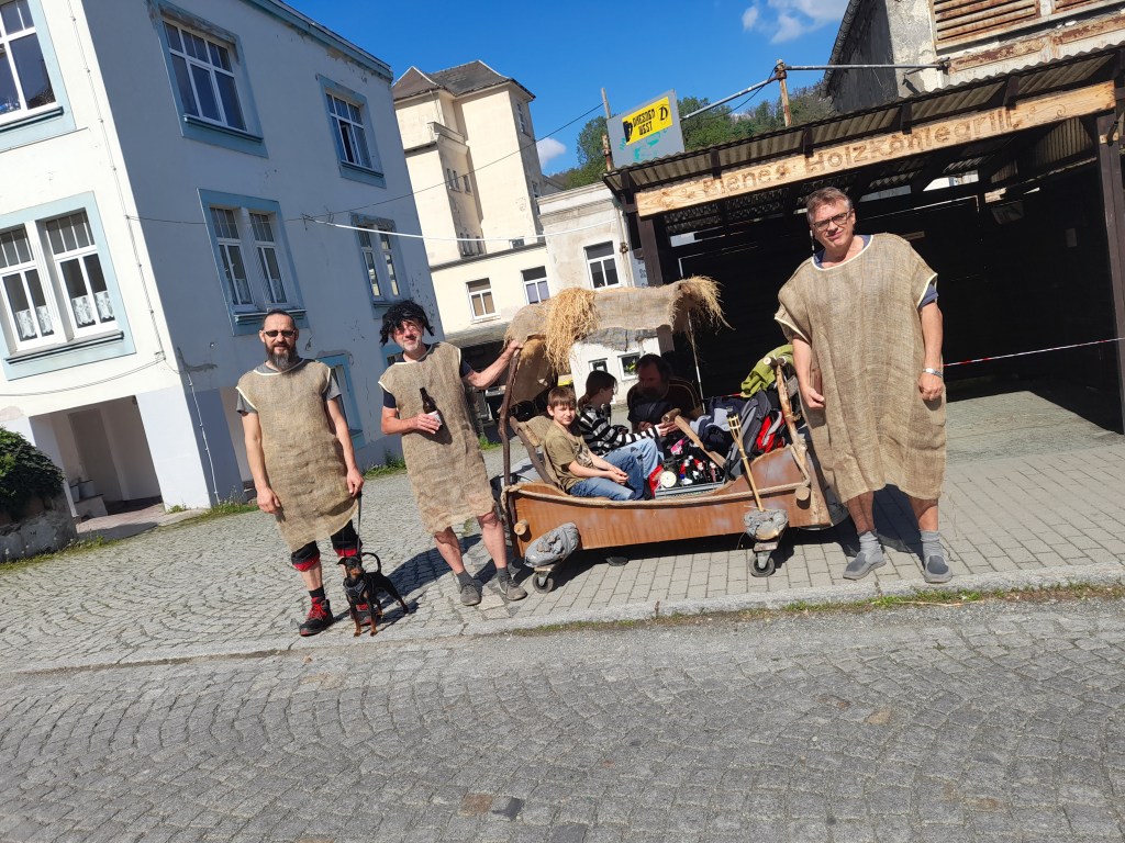 Mit dem Feuerstein-Mobil von Elsterberg nach&nbsp;Naitschau
