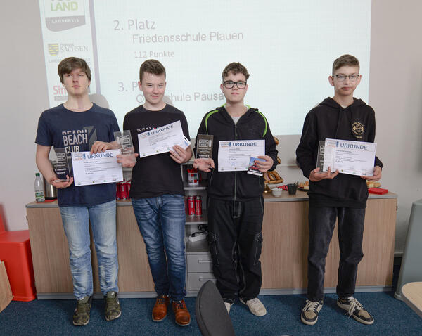 Sächsischer Informatikwettbewerb – die vogtländischen Preisträger