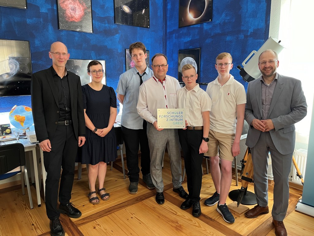 Im Schülerforschungszentrum Greiz nach den Sternen&nbsp;greifen