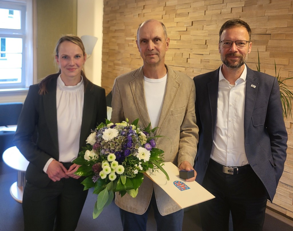 Ein Jenaer erhält Ehrenbrief des Freistaates&nbsp;Thüringen