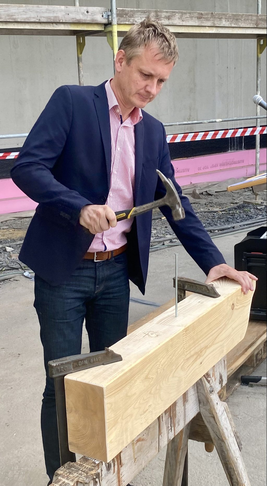 Richtfest für den Schulcampus Münchenbernsdorf