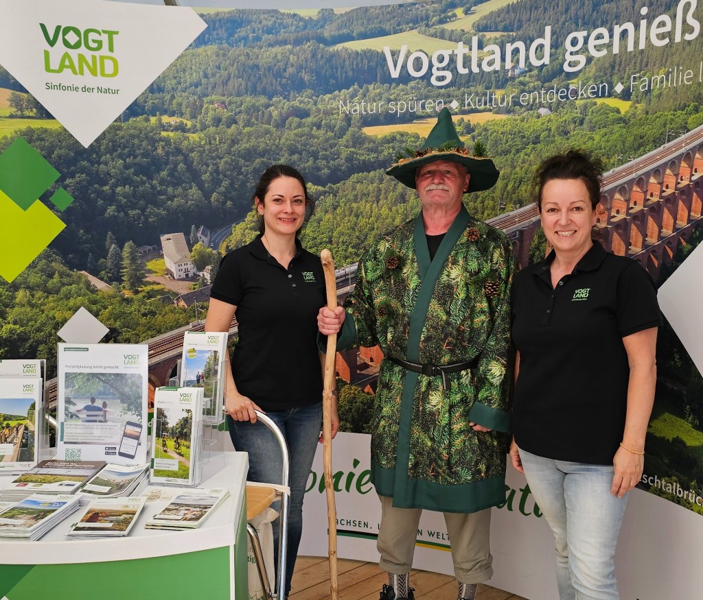 Das Vogtland zeigt im Eichsfeld&nbsp;Flagge