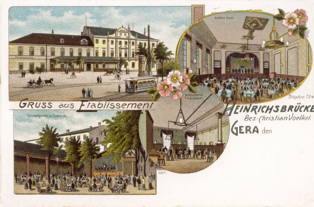 Von Kneipen und Gesellschaftshäusern in&nbsp;Gera