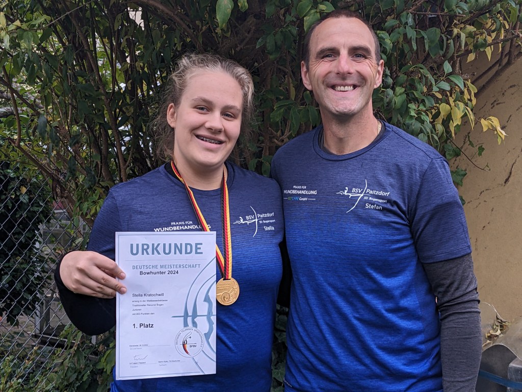 Greizer Bogenschützin vom BSV Paitzdorf erneut Deutsche Meisterin