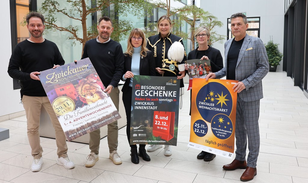 Die Weihnachtszeit in Zwickau beginnt am 25.&nbsp;November