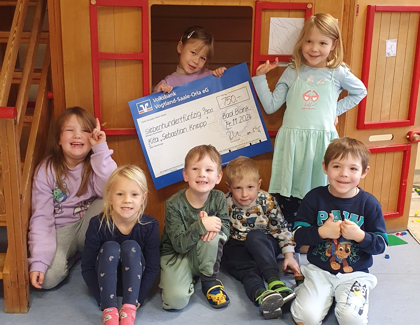 750 Euro für Kindergarten in Bad&nbsp;Blankenburg