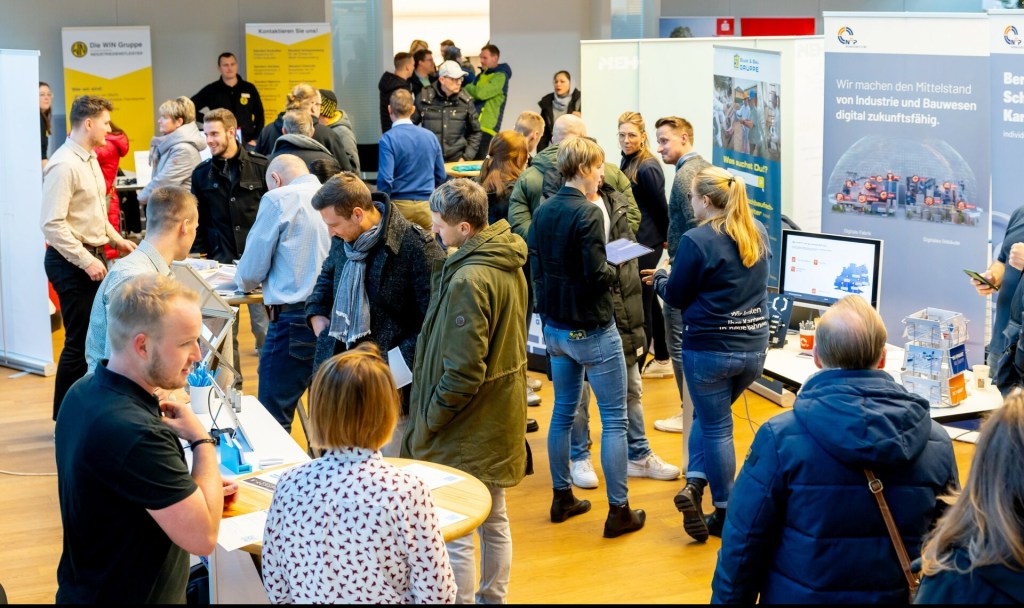 Fachkräftebörse im Zwickauer Rathaus gut&nbsp;besucht