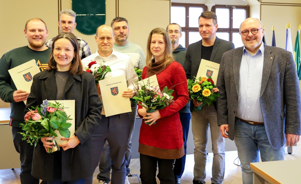 Erfolgreiche Weiterbildung von Rudolstädter Verwaltungsmitarbeitern