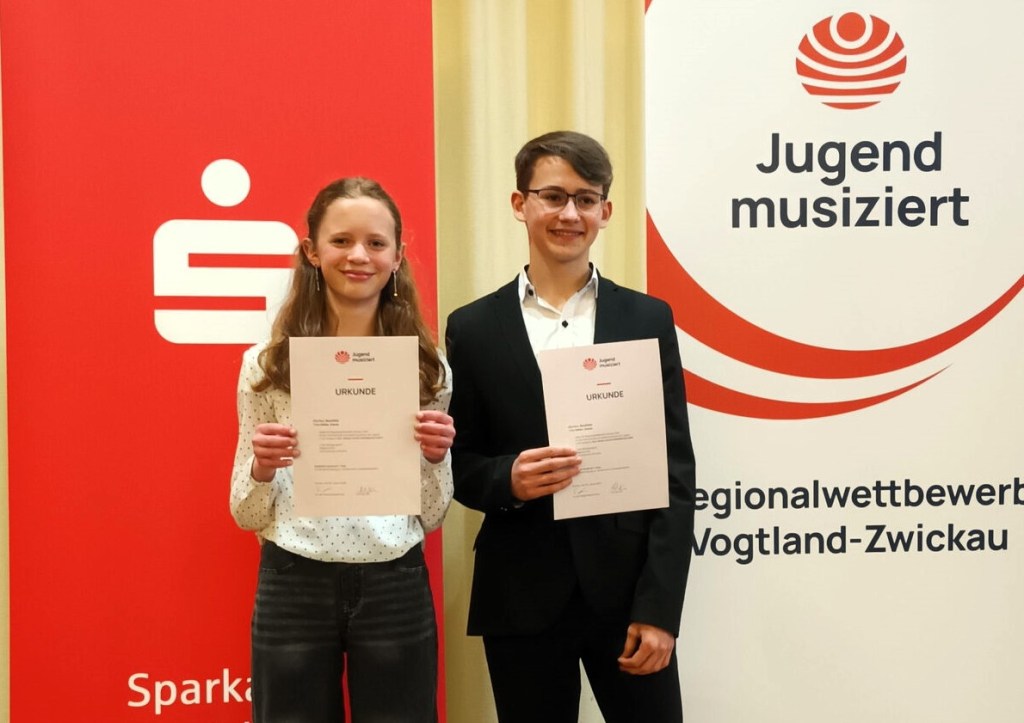 Zwickauer Musikschüler erfolgreich beim Regionalwettbewerb „Jugend&nbsp;musiziert“