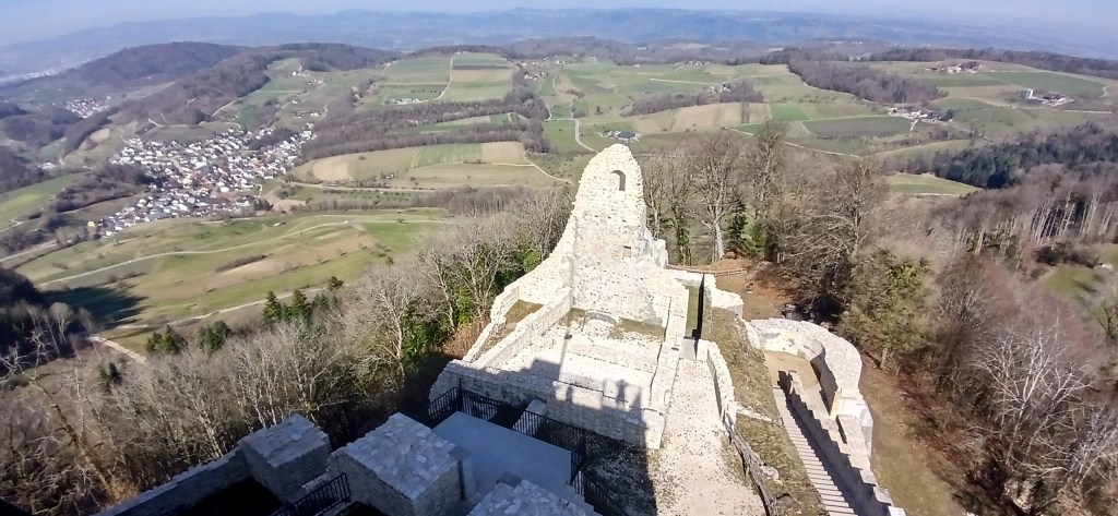 Auf der Farnsburg im Baseler&nbsp;Land