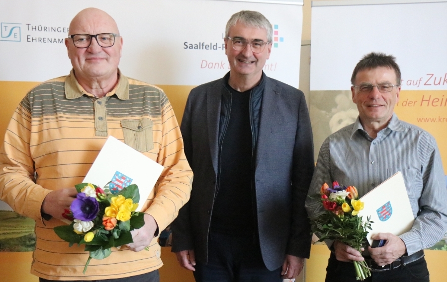 Hohe Auszeichnungen für zwei Saalfelder&nbsp;Sportler