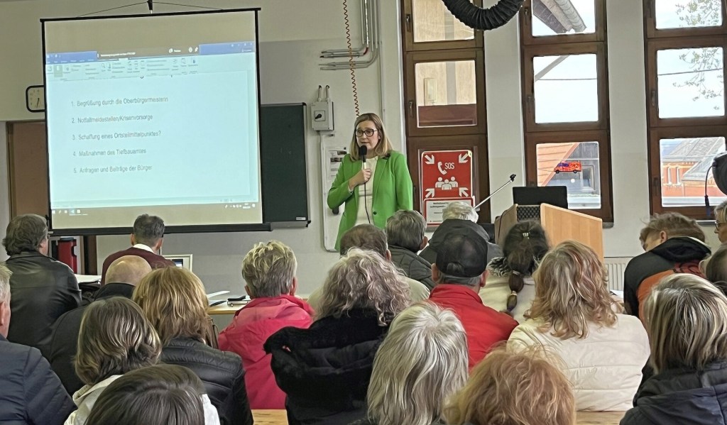 Notfallmeldestellen, Ortsteilmittelpunkt und Straßenbau in Zwickauer Ortsteil im&nbsp;Fokus