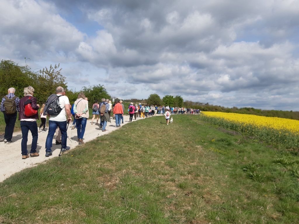 Gemeinsame Frühjahrswanderung mit dem Jenaer OB und dem&nbsp;SHK-Landrat