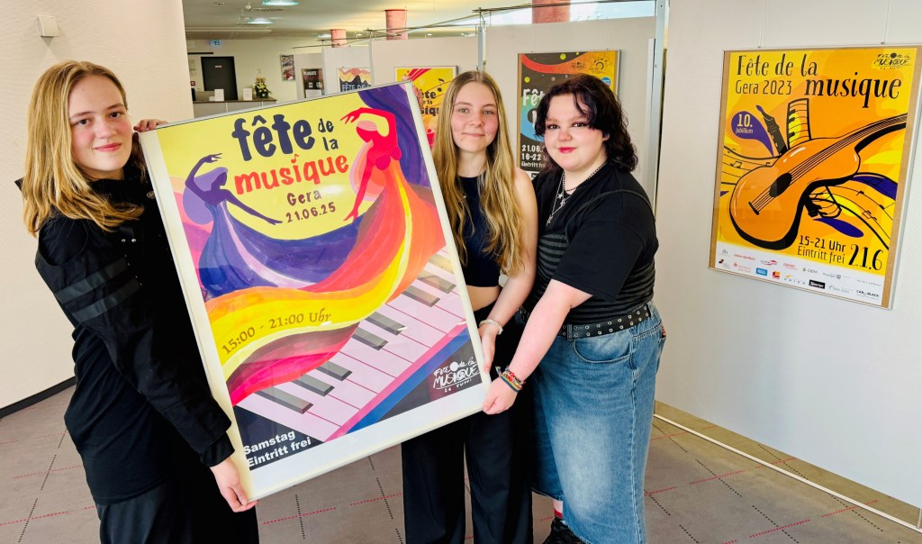 Plakatausstellung in Gera macht Lust auf die Fête de la&nbsp;Musique