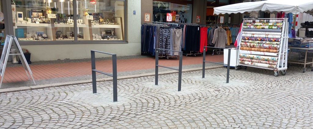 Neue Fahrradbügel für die Sorge in&nbsp;Gera