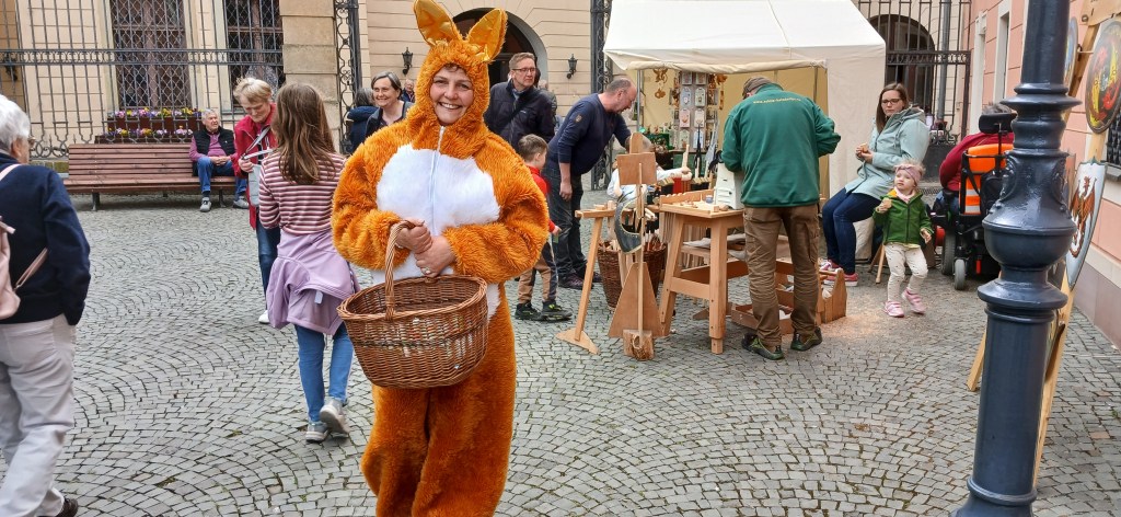 Österliches Markttreiben in der Greizer&nbsp;Innenstadt