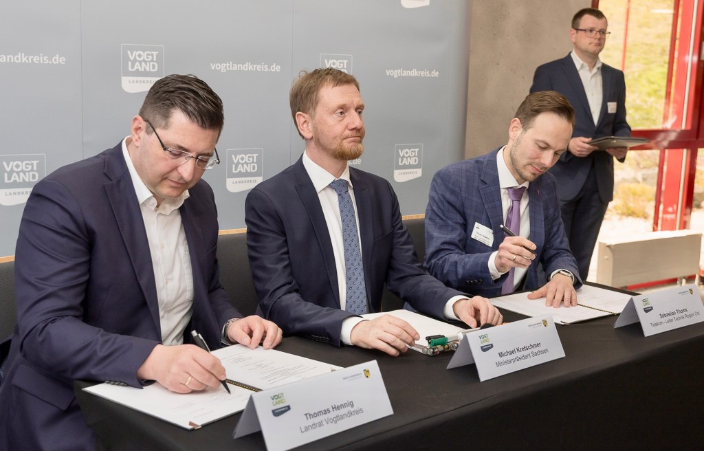 „Vogtlandkreis goes Gigabit“