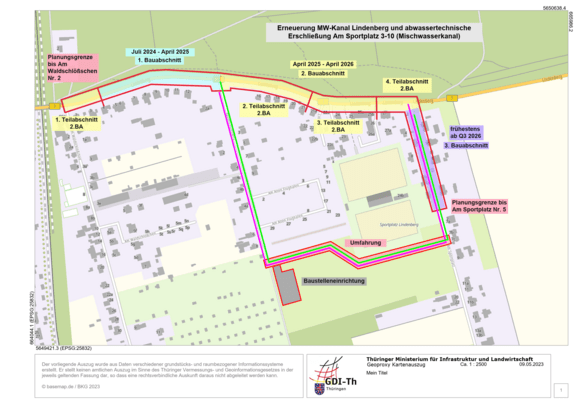 Erneuerung der Mischwasserkanalisation in&nbsp;Weimar