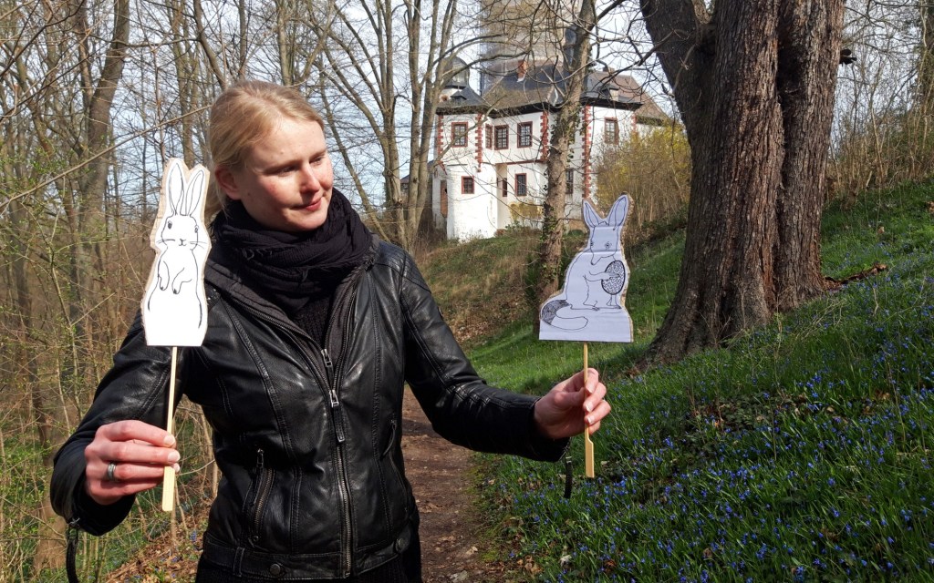 Oster-Rätsel „Warum bringt der Hase Ostereier?“ auf Burg&nbsp;Posterstein