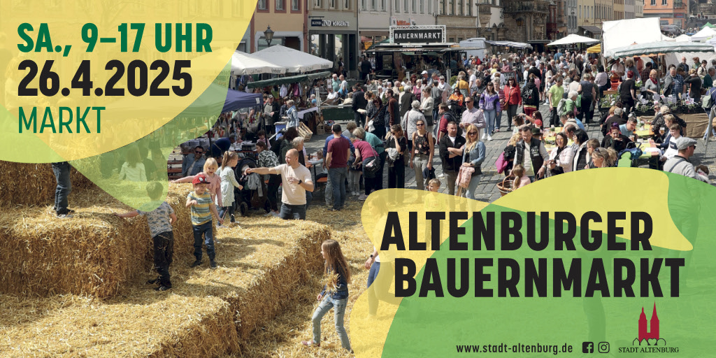 Großer Bauernmarkt lockt am Samstag nach Ostern nach&nbsp;Altenburg