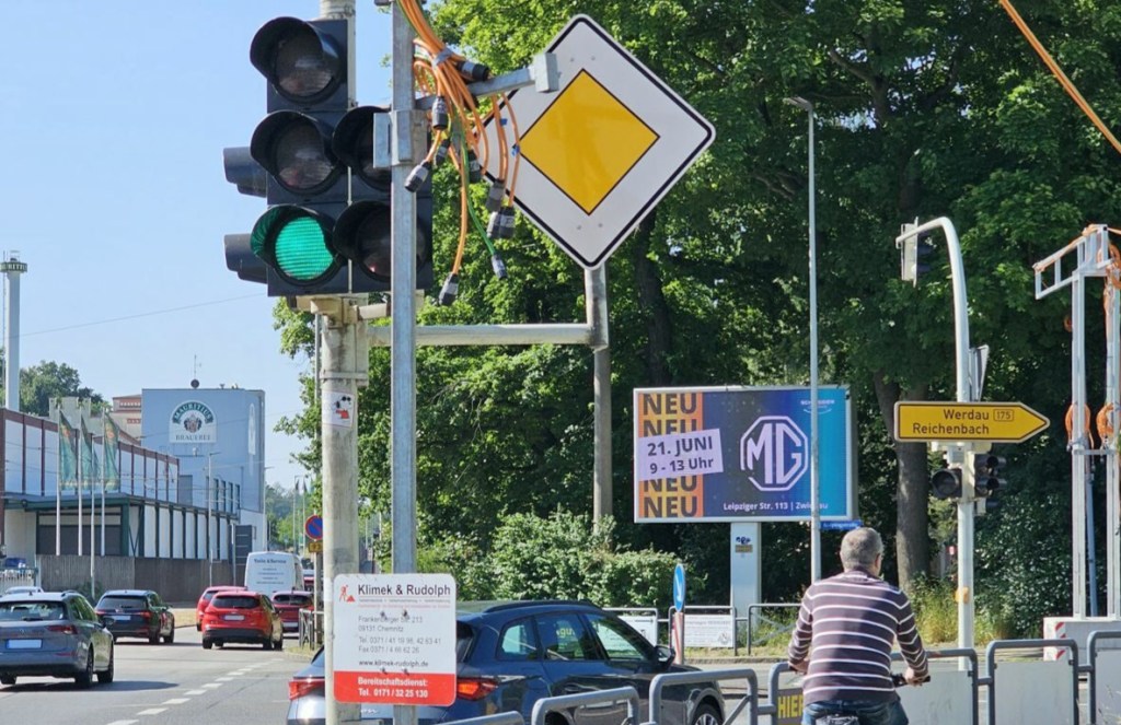Wartungsarbeiten an Ampelanlagen in&nbsp;Zwickau