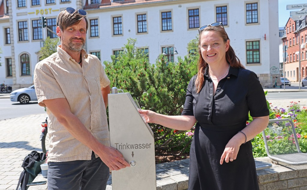 Trinkbrunnen in Jena in Betrieb&nbsp;genommen
