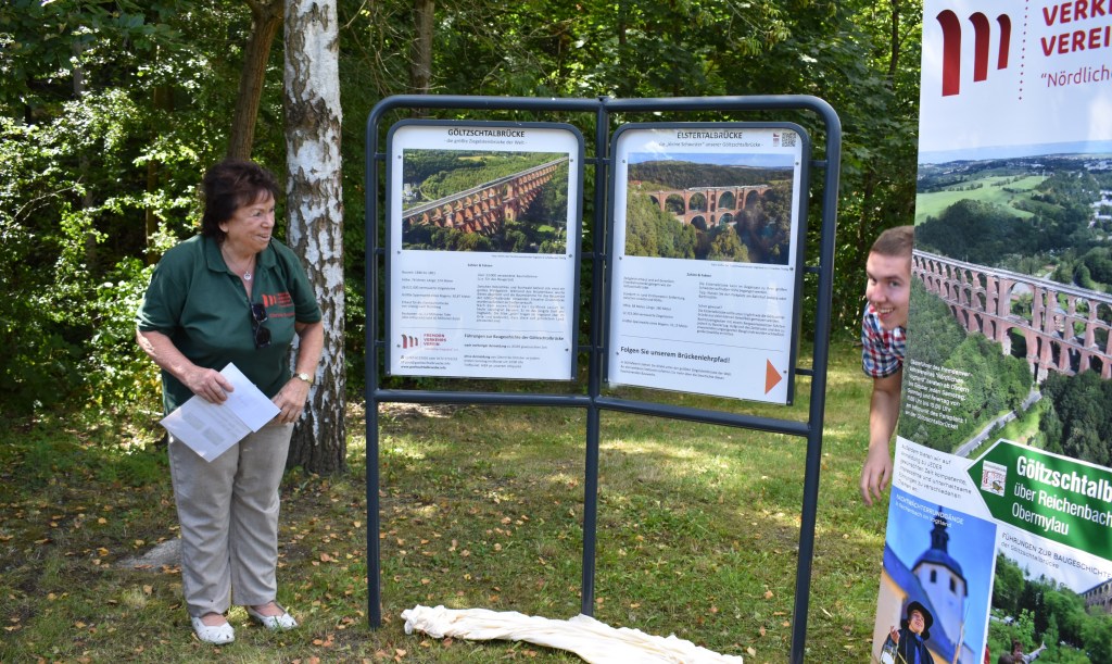 Brückenlehrpfad an der Göltzschtalbrücke eingeweiht