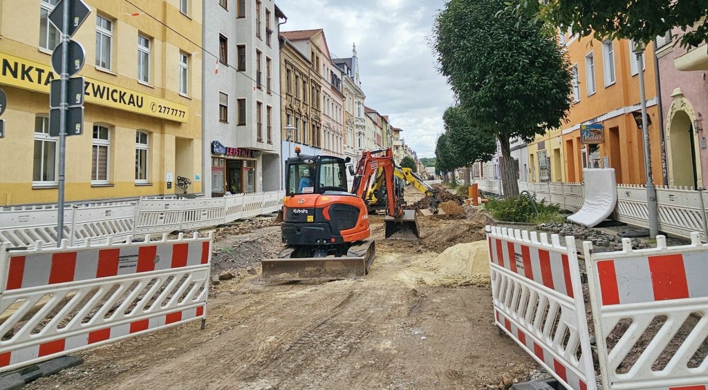Zwickauer Baustellenreport für die 41.&nbsp;Kw.