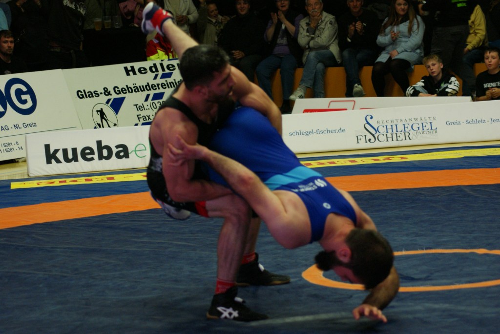 Spannung beim Ringerderby in&nbsp;Greiz