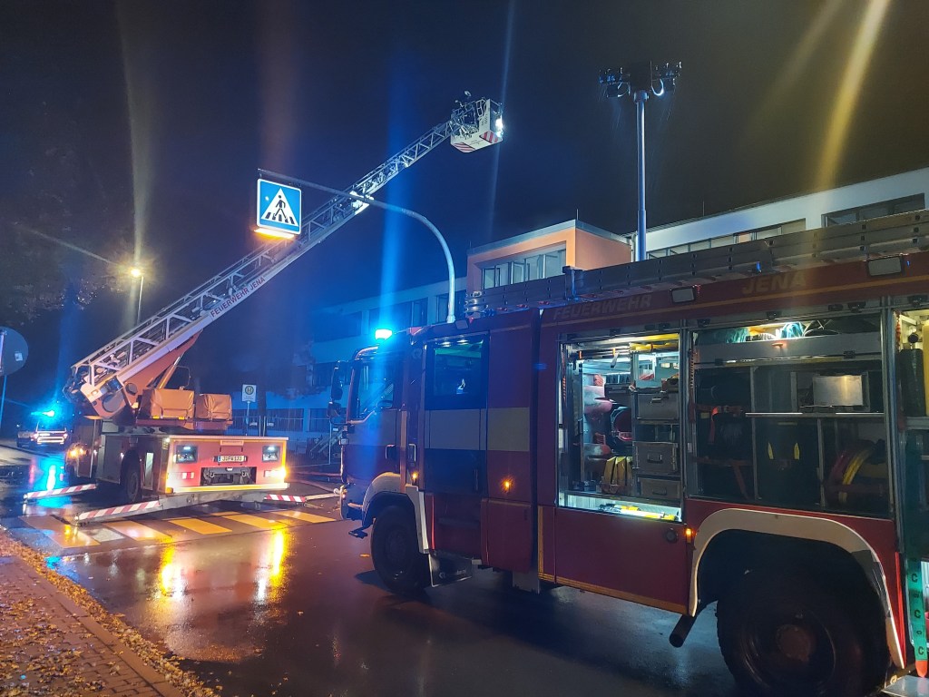 Feuerwehreinsatz in Jenaer&nbsp;Schule