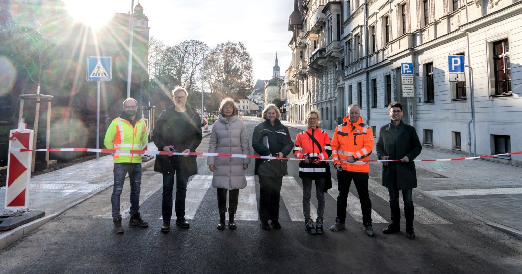 Fahrbahn und Gehwege in Altenburg grundhaft&nbsp;erneuert