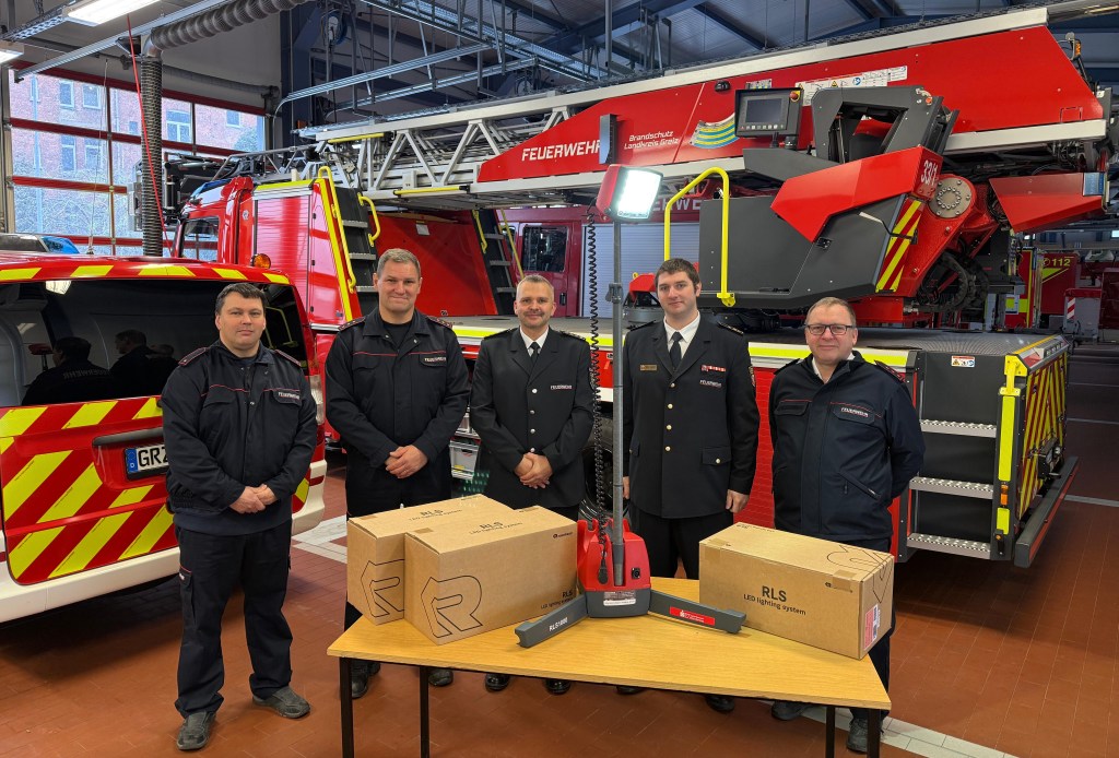 LED-Beleuchtungssätze im Wert von 5.000 Euro für zwei Feuerwehren und den Katastrophenschutz im Kreis&nbsp;Greiz