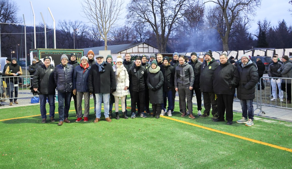 Neuer Kunstrasenplatz im Stadion Rudolstadt offiziell&nbsp;freigegeben