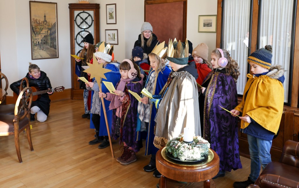 Sternsinger bringen Segen ins Rudolstädter&nbsp;Rathaus