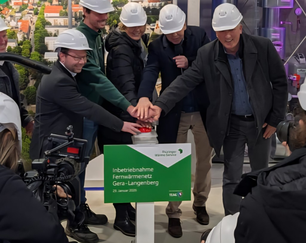 Nachhaltiges Fernwärmenetz in Gera eröffnet