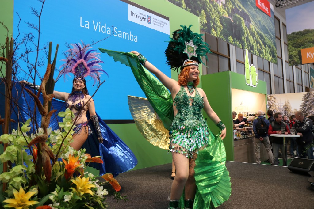 Landkreis Saalfeld-Rudolstadt mit E-Gitarren und Samba auf der Grünen&nbsp;Woche