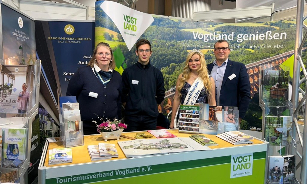 Vogtland weckt Reiselust auf der Messe Dresden