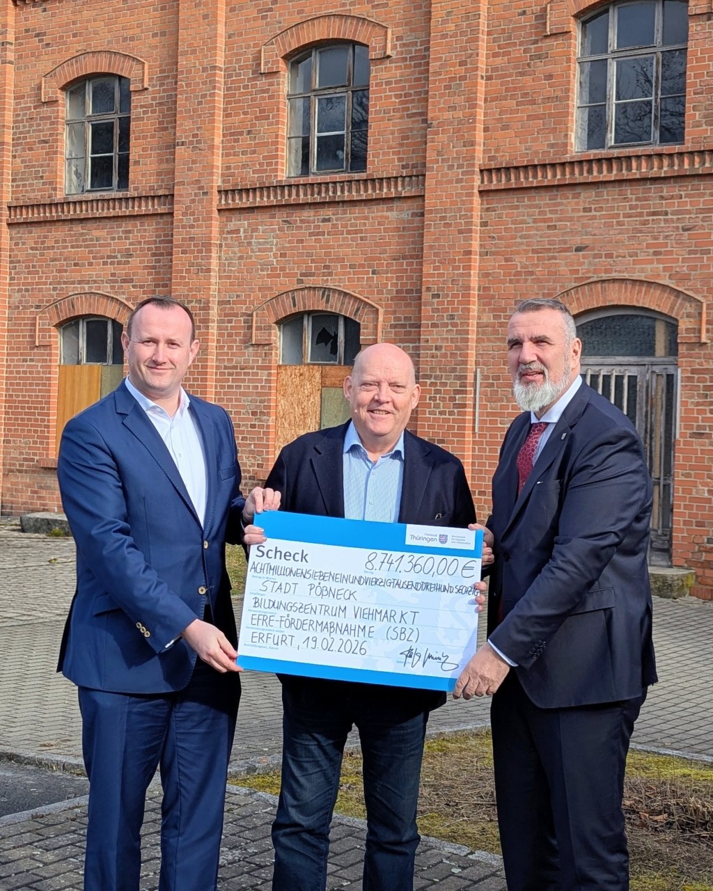 Rund 8,7 Millionen Euro Fördermittel für Sanierung des „M2“ in&nbsp;Pößneck