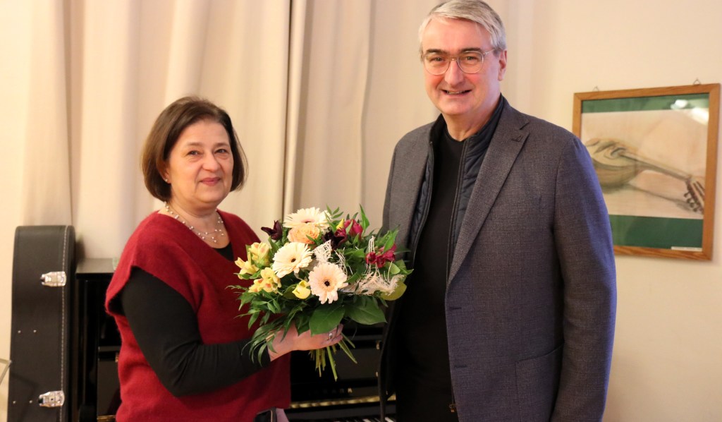 Langjährige Chefin der Kreismusikschule Saalfeld&nbsp;verabschiedet