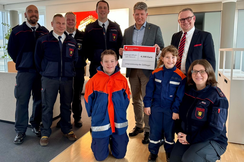 Finanzielle Unterstützung für Geras&nbsp;Nachwuchsretter