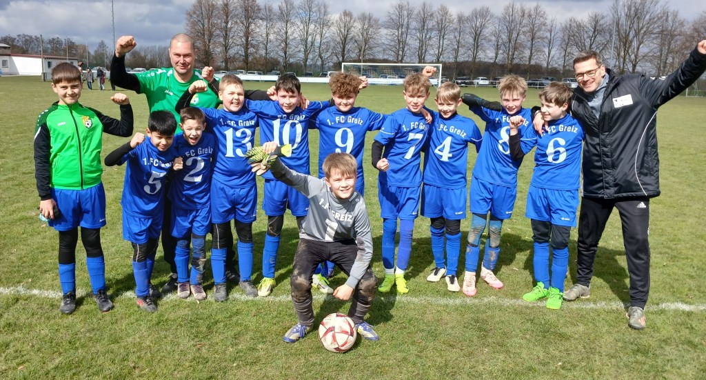 Greizer U12-D-Junioren im&nbsp;Pokalfinale