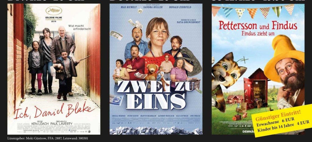 Das VIVA-Kinoprogramm in Zeulenroda im&nbsp;April